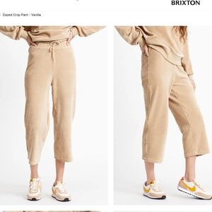 Brixton Dazed Crop Pant Vanilla Corduroy XS (New without tag)